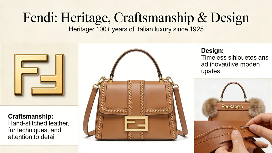 fendi luxury brand analysis heritage craftsmanship and design