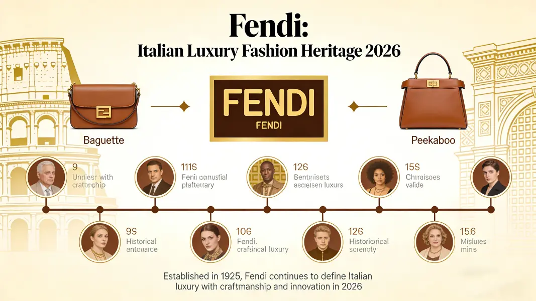 is fendi a luxury brand italian fashion heritage 2026