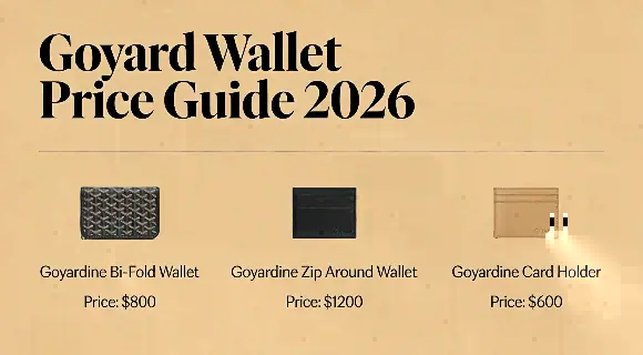 Goyard Wallet Price Guide 2026