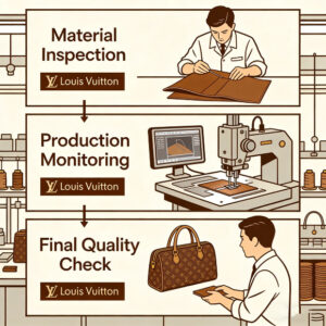 Louis Vuitton production quality control process