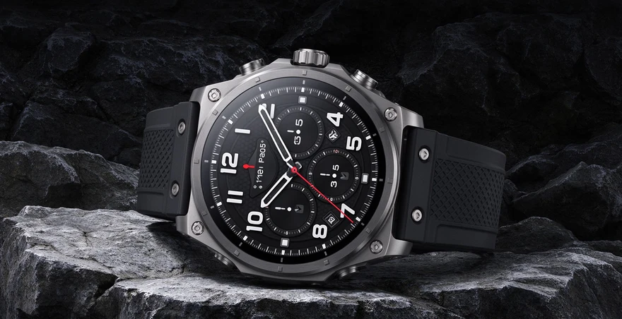 Amazfit T-Rex Dual Solar手表外观