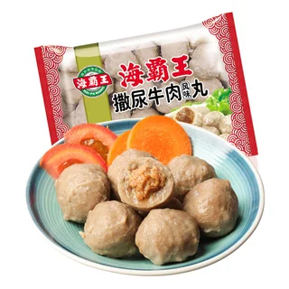 海霸王撒尿牛肉风味丸500g 火锅关东煮食材