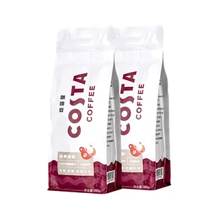 COSTA经典拼配咖啡豆200g*2袋 家用现磨