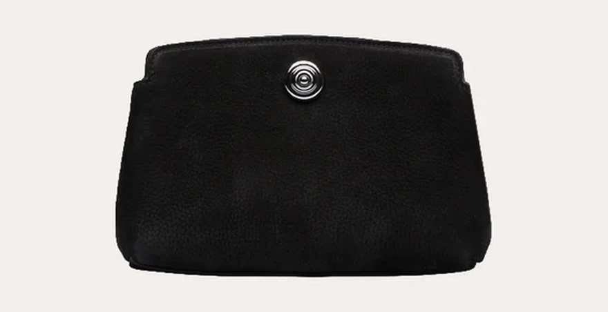 Little Liffner Pushlock Pouch 迷你手袋 黑色牛巴革 23 厘米宽