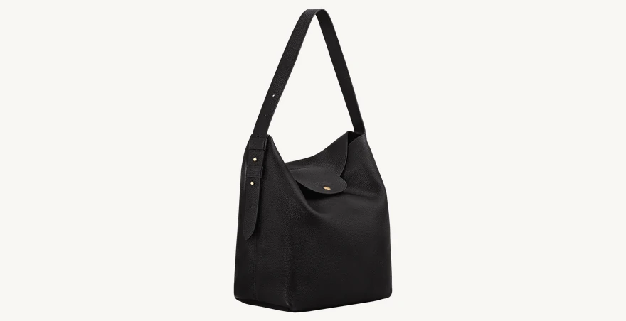 Longchamp Le Cadence L 单肩包 无内衬全粒面牛皮通勤大包