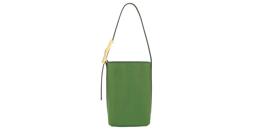Longchamp Le Smart XS 水桶包 小牛皮竹节扣迷你桶包 20 厘米高