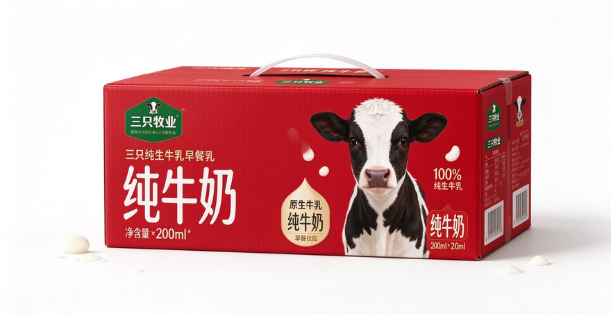 现代牧业三只小牛纯牛奶？值得买吗