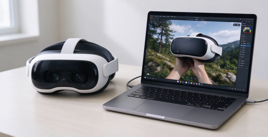 奇遇vr眼镜怎么连接电脑？app下载和助手怎么用