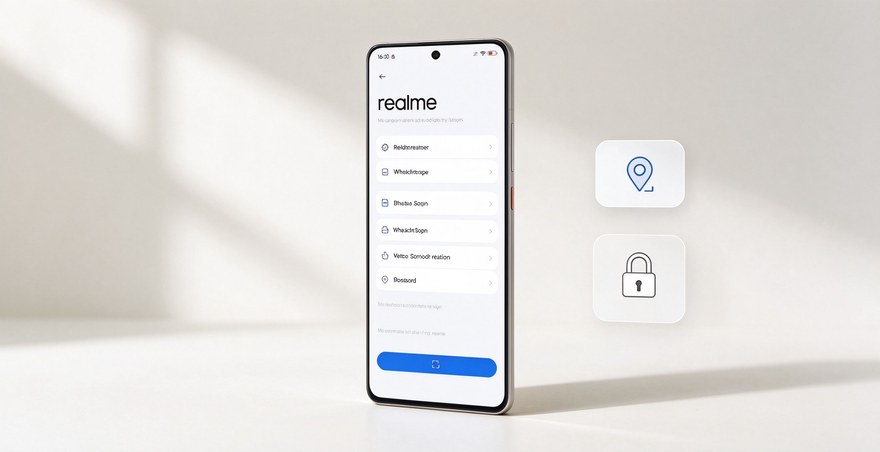 realme手机锁屏密码忘了怎么解？怎么截图和查找定位