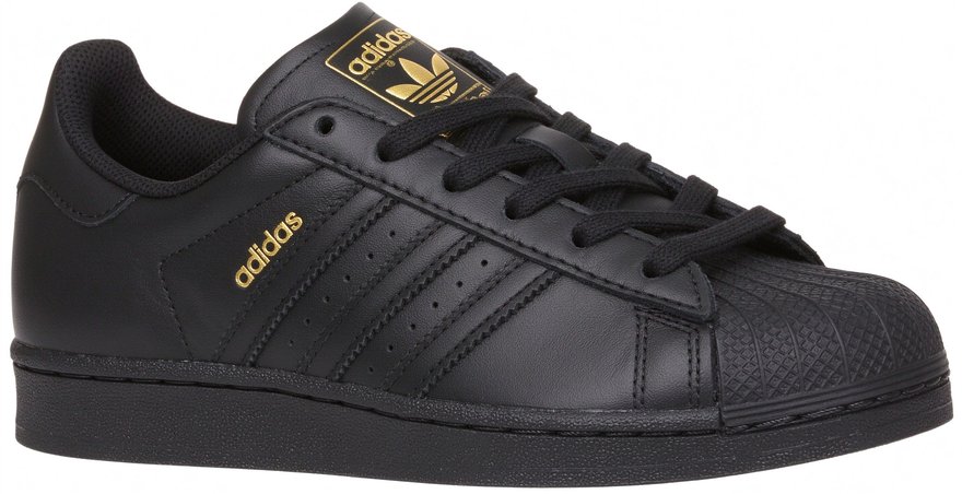 adidas贝壳头怎么样？男鞋多少钱和真假辨别鞋码偏大还是偏小黑色金标