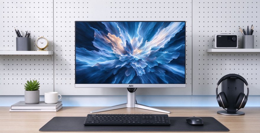 AOC U27U4D怎么样？显示器参数价格和值得买吗？