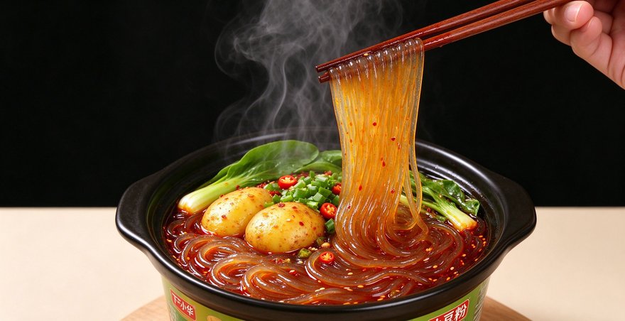 田小花土豆粉怎么样？测评和怎么泡自热锅流汁土豆粉煮不熟